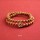 6mm Peach Wood Emperor Sand Peach Blossom Double Circle Bracelet 