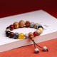 Eighteen Seed Bodhi Bead Amulet Bracelet