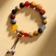 Eighteen Seed Bodhi Bead Amulet Bracelet