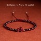 Garnet and Cinnabar Pixiu Bracelet