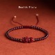 Garnet and Cinnabar Pixiu Bracelet