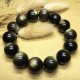 Natural Black Gold Obsidian Double Eye Couple Bracelets