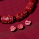 Natural High-Content Cinnabar Wealth Bracelet