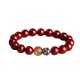 Purifying Heart Lotus Cinnabar Bracelet