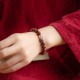 Purifying Heart Lotus Cinnabar Bracelet