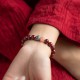 Purifying Heart Lotus Cinnabar Bracelet