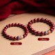 Purifying Heart Lotus Cinnabar Bracelet