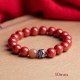 Purifying Heart Lotus Cinnabar Bracelet